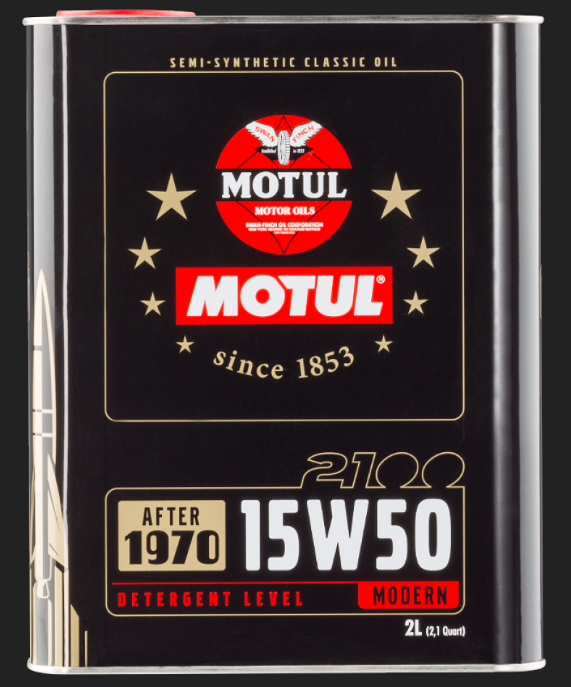 Motul 15W50 Classic 2100 Oil - 10x2L