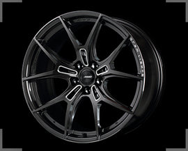 Gram Lights 57FXZ 19x9.5 +38 5x114.3 Super Dark Gunmetal and Machining Rim Edge DC Wheel