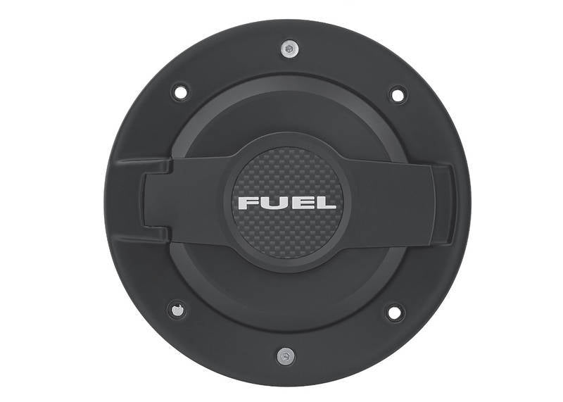 DV8 Offroad 2007-2018 Jeep JK All Black Fuel Door Assembly