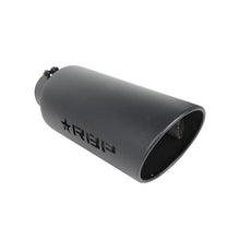 Load image into Gallery viewer, RBP RX-7 High Heat Textured Exhaust Tip Inlet 4in. / Outlet 7in. / Length 18in. - Black