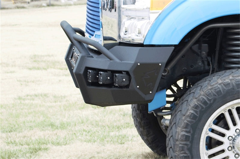 Iron Cross 2019 Ram 1500 Hardline Front Bumper w/Bar - Matte Black