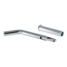 Load image into Gallery viewer, Curt 1/2in Swivel Hitch Pin w/5/8in Adapter (1-1/4in or 2in Receiver Zinc Packaged)
