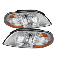 Load image into Gallery viewer, xTune Ford Windstar 99-03 Crystal Headlights Chrome HD-JH-FWIN99-AM-C