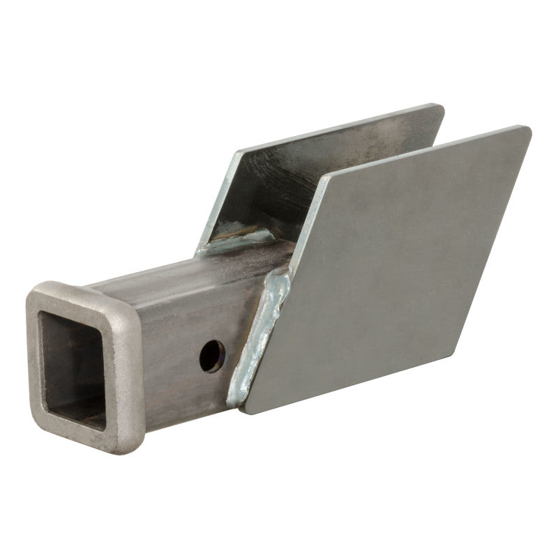 Curt Raw Steel Weld-On Hitch Box (2in Receiver 5000lbs GTW)