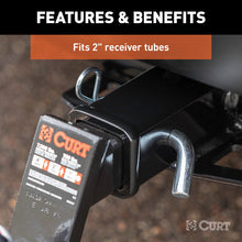 Load image into Gallery viewer, Curt Towing Starter Kit w/2in Ball (2in Shank 7500lbs 4in Drop)