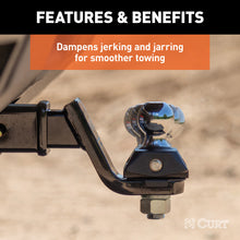 Load image into Gallery viewer, Curt RockerBall 3in Drop Cushion Hitch Trailer Ball