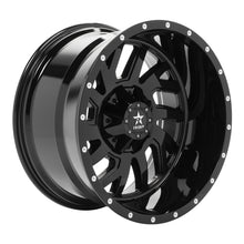 Load image into Gallery viewer, RBP 65R Glock 22x12 8x180 BP / 4.75 BS -44mm Offset 124.1mm CB (Hub Centric) Gloss Black Wheel