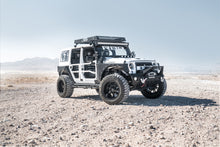 Load image into Gallery viewer, RBP RX-3 Midnight Edition Black LED Bar Grille (Studded) 07-17 Jeep JK Wrangler (All Models)
