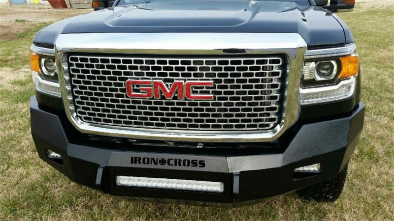 Iron Cross 07-14 GMC Sierra 2500/3500 Low Profile Front Bumper - Primer