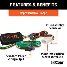 Load image into Gallery viewer, Curt 03-06 Kia Sorento Custom Wiring Connector (4-Way Flat Output)