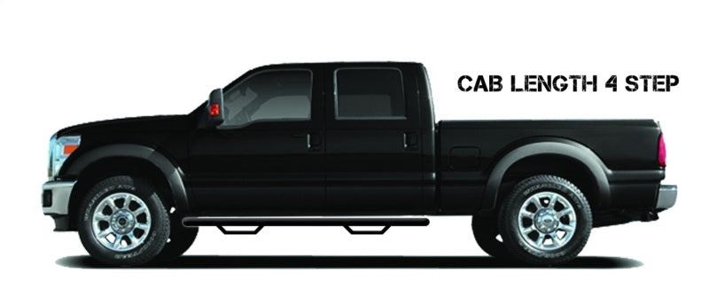 N-Fab Nerf Step 04-15 Nissan Titan King Cab - Tex. Black - Cab Length - 3in