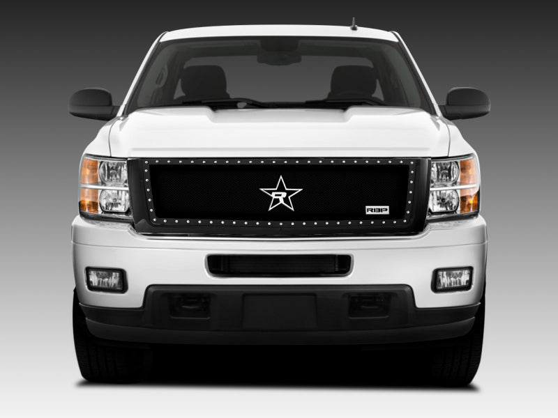 RBP NDX Series All Black Grille 07-10 Chevy Silverado 2500/3500