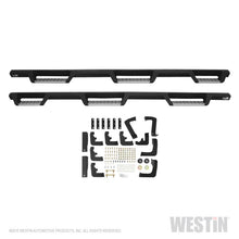 Load image into Gallery viewer, Westin/HDX 17-18 Ford F-250/350 Crew Cab (6.75ft Bed) Stainless Drop Nerf Step Bars - Textured Black