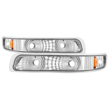 Load image into Gallery viewer, xTune Chevy Silverado 99-02 / Chevy Suburban/Tahoe 00-06 Amber Bumper Lights Euro CBL-JH-CS99-AM-E