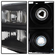 Load image into Gallery viewer, xTune GMC Sierra 07-13 Crystal Headlights Black HD-JH-GSIE07-AM-BK
