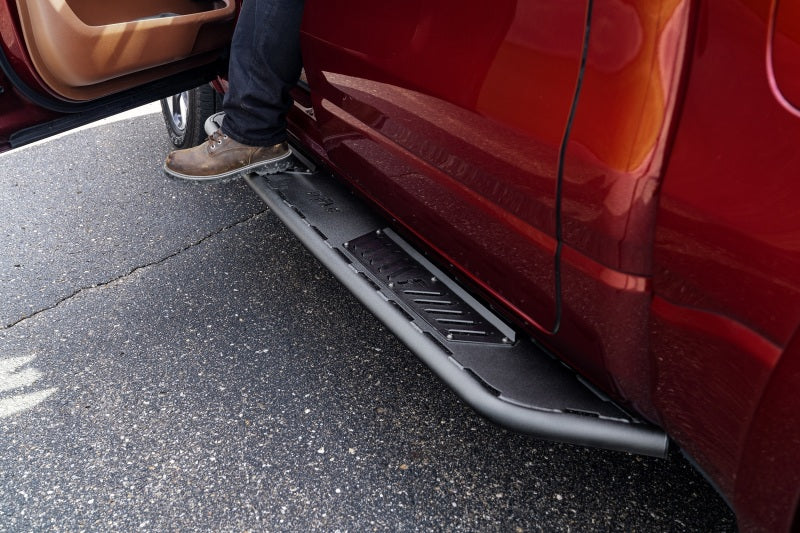 N-FAB 12007-2018 Chevrolet Silverado 1500 Crew Cab Pickup Roan Running Boards - Textured Black