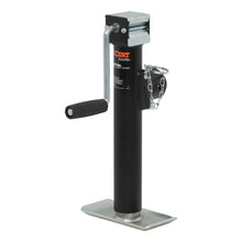 Load image into Gallery viewer, Curt Pipe-Mount Swivel Jack w/Side Handle (2000lbs 10in Travel)