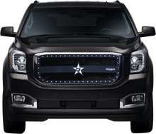 Load image into Gallery viewer, RBP RX-3 Series Studded Frame 1pc. Grille 15-17 GMC Yukon/Yukon XL (Includes Denali) - Black