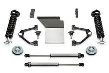 Load image into Gallery viewer, Fabtech 07-14 GM C/K1500 SUV 2WD/4WD 4in Budget UCA System w/DL 2.5 Coilovers &amp; Rear DL Shocks