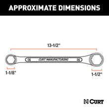 Load image into Gallery viewer, Curt Trailer Ball Box-End Wrench (Fits 1-1/8in or 1-1/2in Nuts)