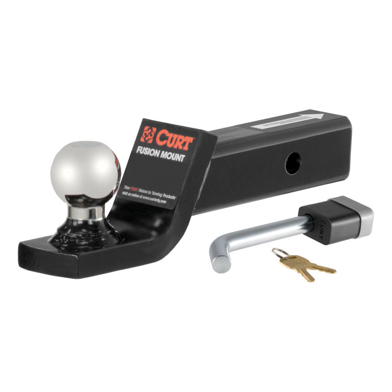 Curt Towing Starter Kit w/2in Ball (2in Shank 7500lbs 2in Drop)