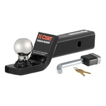 Load image into Gallery viewer, Curt Towing Starter Kit w/2in Ball (2in Shank 7500lbs 2in Drop)