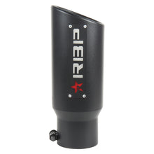 Load image into Gallery viewer, RBP RX-7 High Heat Textured Exhaust Tip Inlet 3.5in. / Outlet 4.5in. / Length 12in. - Black