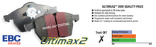 Load image into Gallery viewer, EBC 00-02 Dodge Ram 2500 Pick-up 5.2 2WD (Pad with wear sensor) Ultimax2 Front Brake Pads