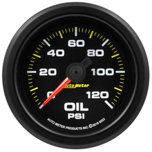 Load image into Gallery viewer, Autometer Extreme Environment 2-1/16in 120psi Stepper Motor Oil Pressure Gauge w/ Warning Light