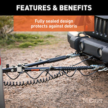 Load image into Gallery viewer, Curt Rambler Steel RV Tow Bar w/ 2in Shank (7500lbs)