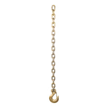 Load image into Gallery viewer, Curt 35in Safety Chain w/1 Clevis Hook (24000lbs Yellow Zinc)