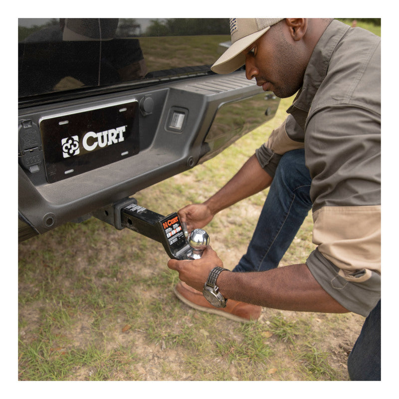 Curt Towing Starter Kit w/2in Ball (2in Shank 7500lbs 2in Drop)