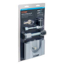Load image into Gallery viewer, Curt Hitch &amp; Coupler Lock Set (2in Receiver 1/2in to 2-1/2in Latch 2in &amp; 2-1/2in Lip)