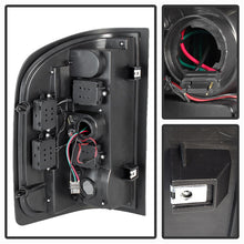 Load image into Gallery viewer, xTune Chevy Silverado 07-13 LED Tail Lights Black Smoke ALT-JH-CS07-LED-BKSM