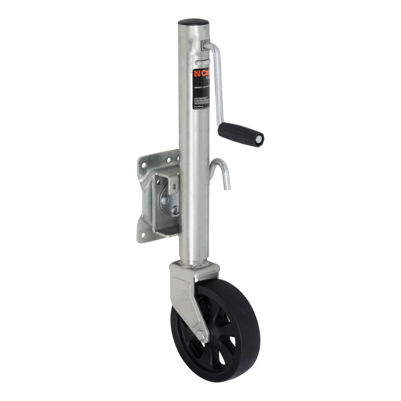 Curt Marine Jack w/8in Wheel (1500lbs 10in Travel)