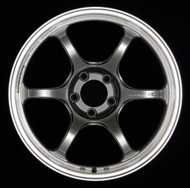 Advan RG-D2 18x7.5 +47 5x114.3 Machining and Racing Hyper Black Wheel