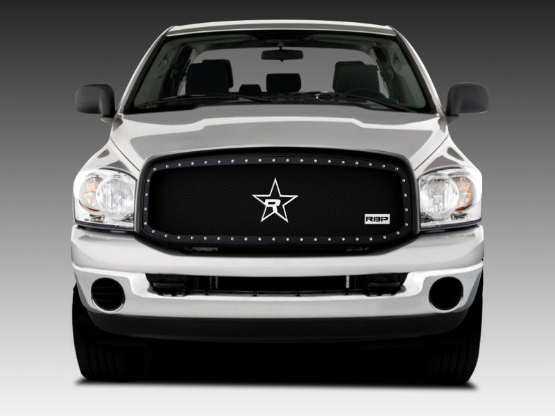 RBP NDX Series All Black Grille 06-08 Dodge Ram 1500/2500/3500