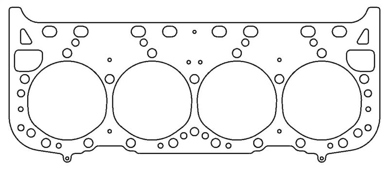 Cometic 92-96 GM LT1 Small Block 4.040 inch Bore .027 inch MLS Head Gasket (w/Valve Pockets)