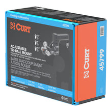 Load image into Gallery viewer, Curt Adjustable Tri-Ball Mount (2in Shank 1-7/8in 2in &amp; 2-5/16in Balls)
