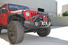 Load image into Gallery viewer, DV8 Offroad 07-18 Jeep Wrangler JK/JL FS-6 Mid Length Steel Front Bumper