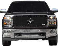 Load image into Gallery viewer, RBP RX-5 Halo Series Studded Frame 1pc. Grille 14-18 Chevrolet Silverado 1500 - Black